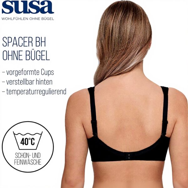 Reggiseno Basic Susa Catania Donna Confortevole Coppe