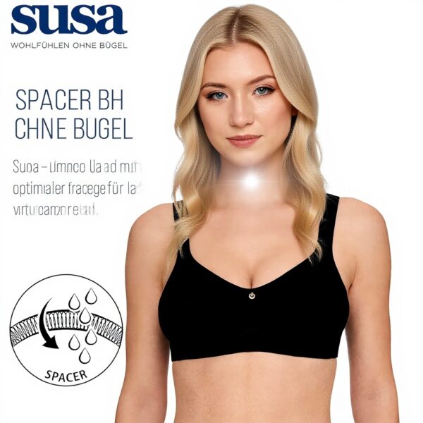 Reggiseno Basic Susa Catania Donna Confortevole Coppe