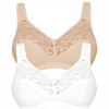 Susa Reggiseno Donna Telaio Cotone Ivory Rubyred Pacco 2