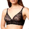 Reggiseno Donna Triumph Bright Spotlight Nero Senza Ferretto