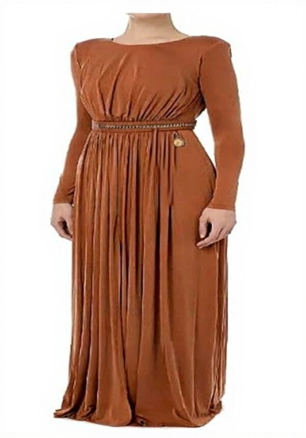 Elisabetta Franchi Abito AB45632E2600 - Vestito sera cuoio