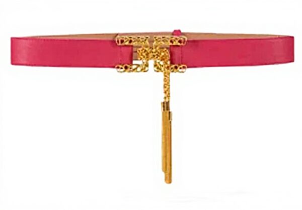 Portafoglio Elisabetta Franchi raso ricamato nero donna