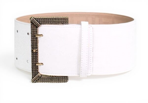 Cintura Elisabetta Franchi Burro Ecopelle CT24S31E2