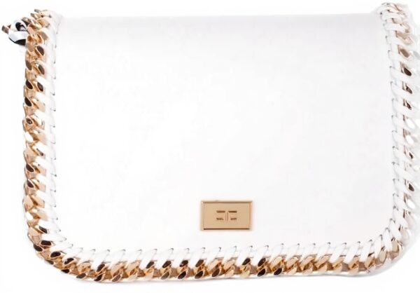 Borsa a tracolla Elisabetta Franchi D con catena donna