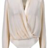 Elisabetta Franchi Body Avorio 100 Pl Modello CB00751E2-0