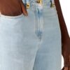 Jeans chiaro a palazzo Elisabetta Franchi donna logo-3
