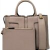 Borsa a mano Elisabetta Franchi donna ecopelle greige-0