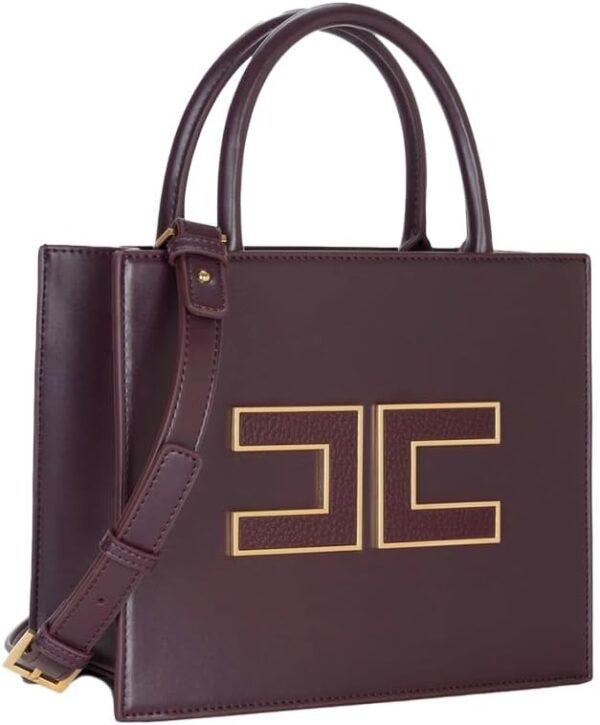 Tote bag Elisabetta Franchi pelle sintetica tracolla-2