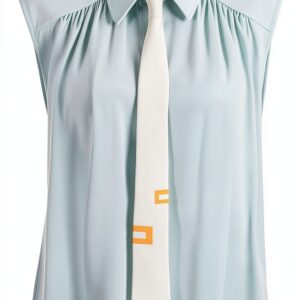 Maglia Vi 100% Manica 3/4 Colore Acqua Taglia 42-0