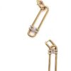 Orecchini Elisabetta Franchi Oro Giallo Ottone Vetro Modello-3