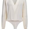 Elisabetta Franchi Body Avorio 100 Pl Modello CB00751E2-2