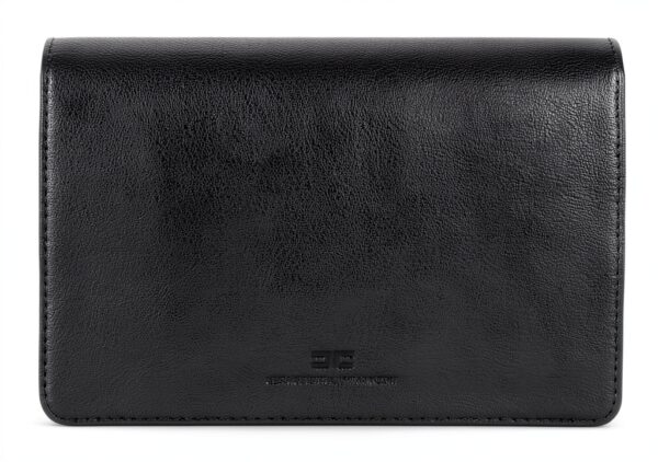 Borsa a tracolla Elisabetta Franchi Ecopelle nero donna-2