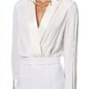 Tuta Elisabetta Franchi costume intero avorio taglia 38-1