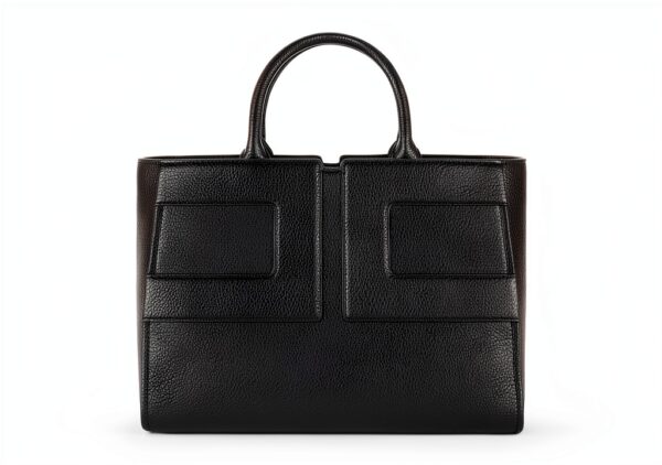 Borsa Tote Elisabetta Franchi pelle martellata tracolla-3