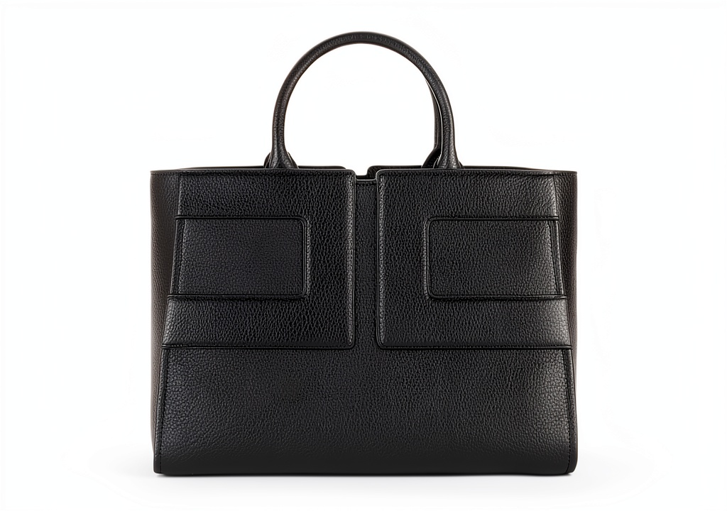 'Borsa tote Elisabetta Franchi in materiale sintetico effetto pelle martellata'