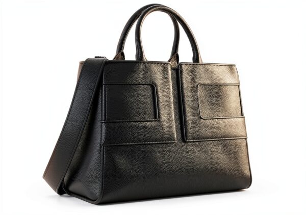 Borsa Tote Elisabetta Franchi pelle martellata tracolla-2