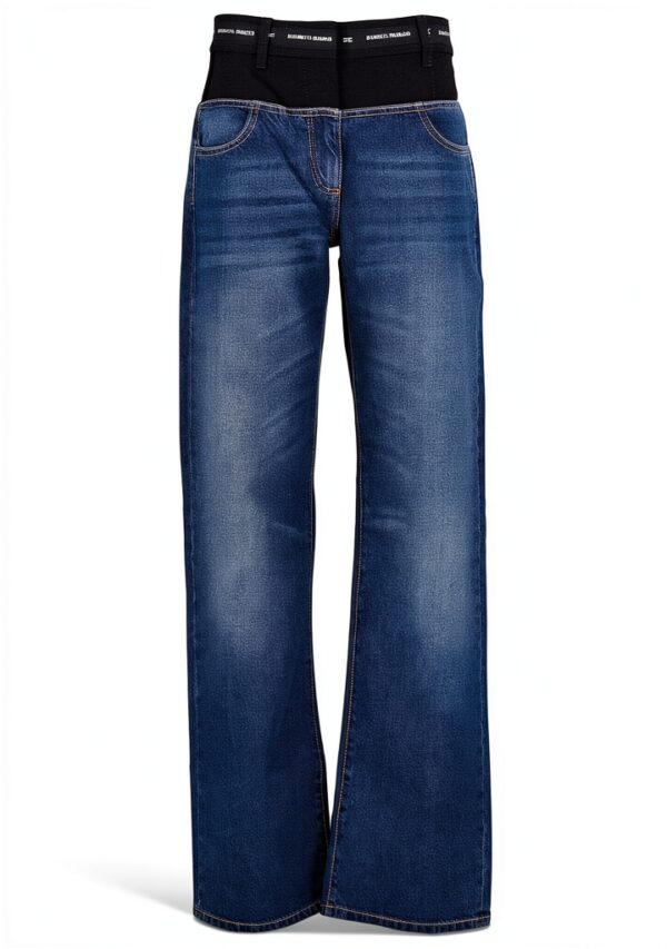 Jeans Elisabetta Franchi Donna Blue Denim 100% Cotone-0