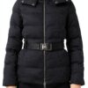 Piumino Nero 100% Pl Chiusura Cerniera Manica Lunga-1