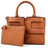 Borsa tote Elisabetta Franchi pelle martellata tracolla-2