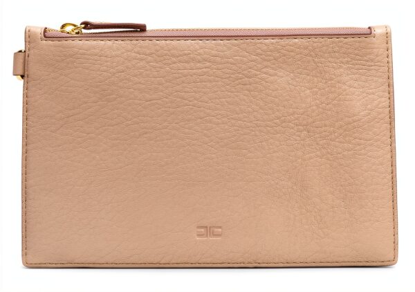 Borsa a mano Elisabetta Franchi donna ecopelle greige-4