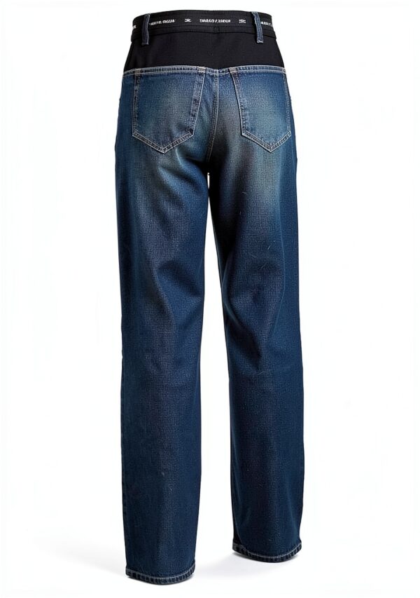 Jeans Elisabetta Franchi Donna Blue Denim 100% Cotone-2