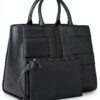Borsa Tote Elisabetta Franchi pelle martellata tracolla-1