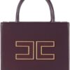 Tote bag Elisabetta Franchi pelle sintetica tracolla-0