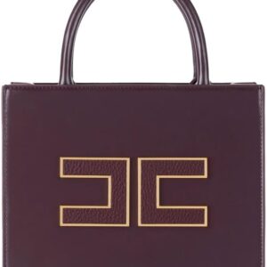 Tote bag Elisabetta Franchi pelle sintetica tracolla-0