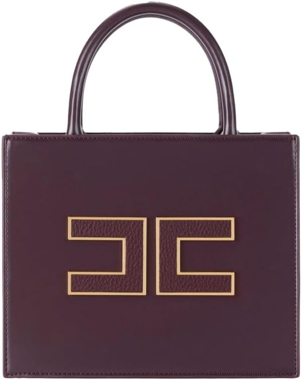 Tote bag Elisabetta Franchi pelle sintetica tracolla-0
