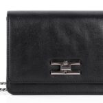 Borsa a tracolla Elisabetta Franchi Ecopelle nero donna-0