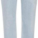 Jeans chiaro a palazzo Elisabetta Franchi donna logo-0
