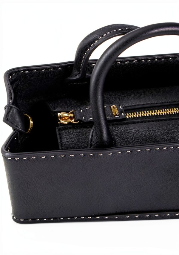 Tote bag Elisabetta Franchi sintetico nera donna taglia-3