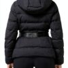 Piumino Nero 100% Pl Chiusura Cerniera Manica Lunga-2