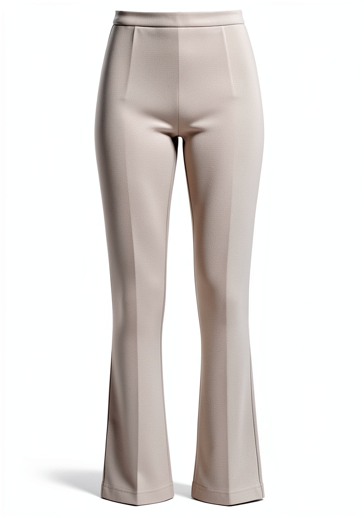 Elisabetta Franchi pantaloni in crêpe con piping a contrasto indossati in un ambiente elegante