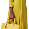 Tote bag Elisabetta Franchi donna sintetico gialla charms-1