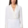 Tuta Elisabetta Franchi costume intero avorio taglia 38-3
