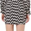 Jersey Donna Pull On Manica Lunga Abito Cocktail Informale-3
