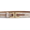Cintura Elisabetta Franchi pelle fibbia classica donna-0