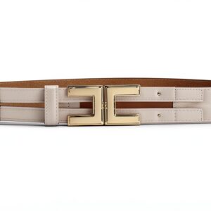 Cintura Elisabetta Franchi pelle fibbia classica donna-0