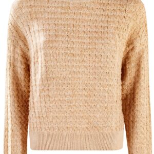 Maglia boucle Elisabetta Franchi paillettes donna regolare-0