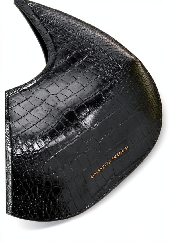 Borsa Elisabetta Franchi sintetica effetto pelle donna-3