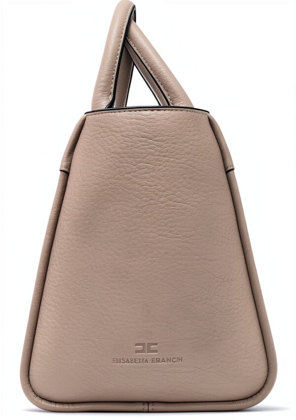 Borsa a mano Elisabetta Franchi donna ecopelle greige-2