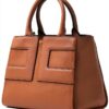 Borsa tote Elisabetta Franchi pelle martellata tracolla-1