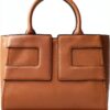 Borsa tote Elisabetta Franchi pelle martellata tracolla-0