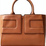 Borsa tote Elisabetta Franchi pelle martellata tracolla-0