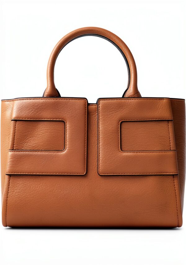 Borsa tote Elisabetta Franchi pelle martellata tracolla-0
