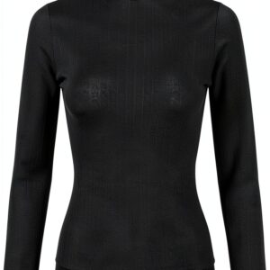 Maglia lana Elisabetta Franchi donna aderente dolcevita-0