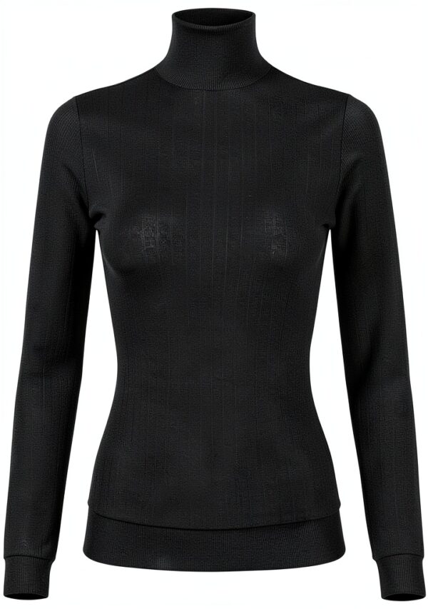 Maglia lana Elisabetta Franchi donna aderente dolcevita-0