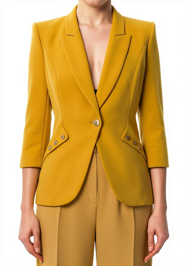 Giacca Elisabetta Franchi Blazer bottoni donna moda