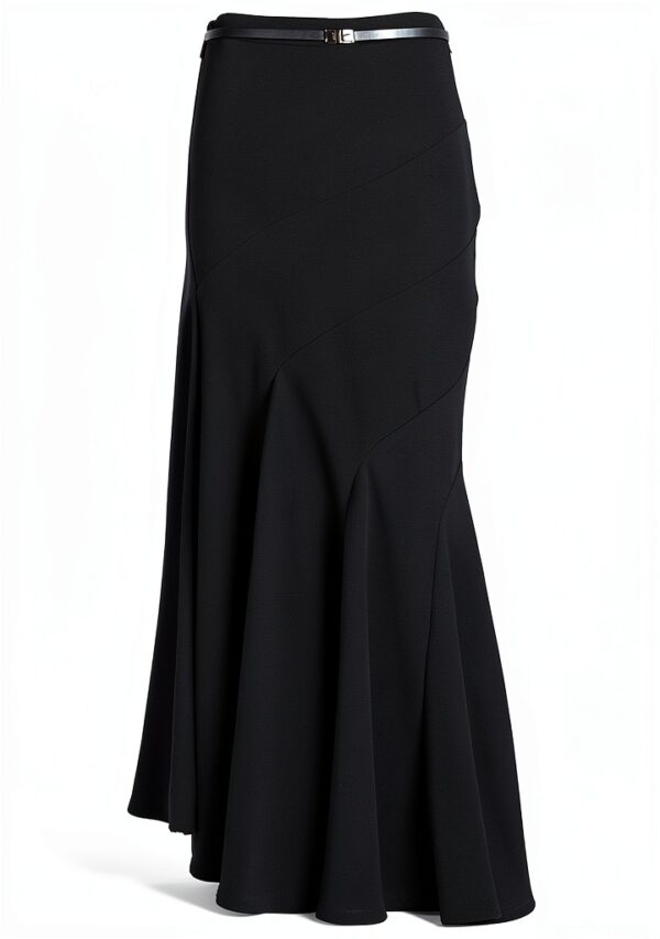 Gonna Elisabetta Franchi Nero GO10752E2 Moda Donna